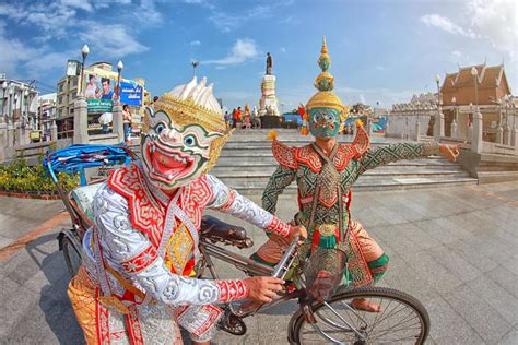 KORAT, Thailand - OCTOBER 2 2016 Khon is traditional dance drama art of Thai classical masked ...