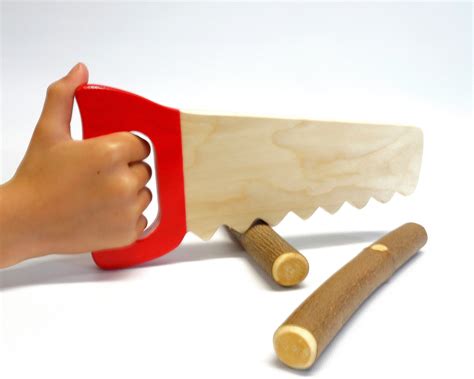 Red Toy Saw, Wooden Craft Saw for Children TAX INCLUDED - Etsy