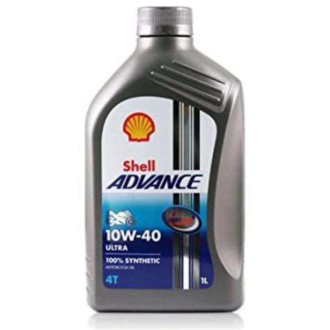 Lubricante Shell Advance 4T Ultra 10W-40 SM/MA2