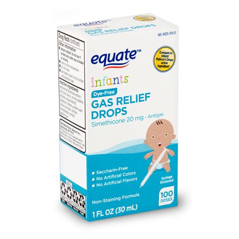 Equate Infants Dye-Free Gas Relief Drops, 1 fl oz – BrickSeek