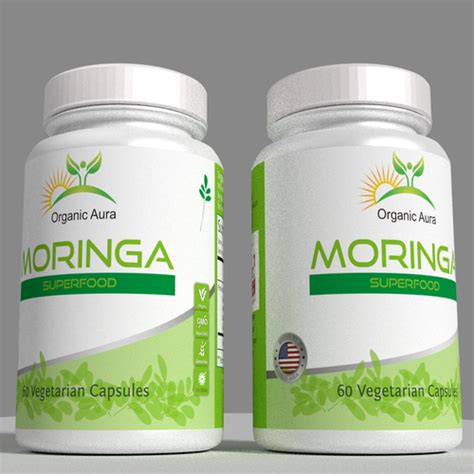 Label design for Herbal Supplement Powder and Capsule Bottles | Product ...