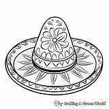 Sombrero Coloring Pages Sketch Page sketch template