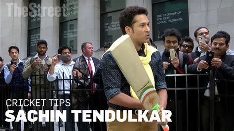 Sachin Tendulkar Shows You How to Hold a Cricket Bat - FOGOLF - FOLLOW GOLF