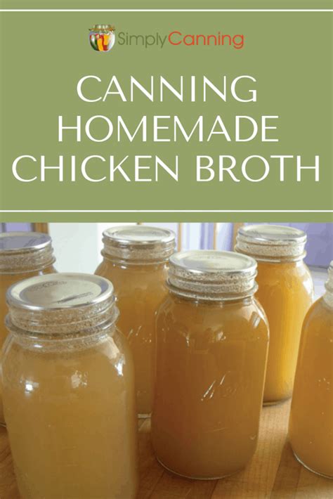 Canning Chicken Broth / How to can chicken broth.