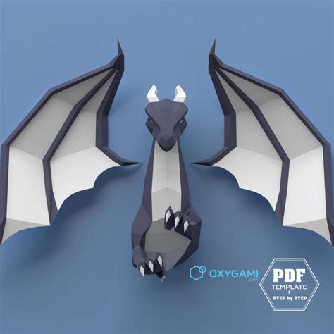 3d Paper Dragon Printable