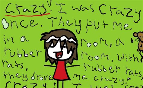 Crazy, I was crazy once... by TheMagicCat on DeviantArt