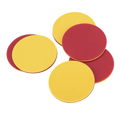 Two Color Counters Red & Yellow, 200 Pieces | Mardel | 3787074