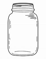 Mason Jar Coloring Page  Etsy jar Clip Art Colored jars sketch template