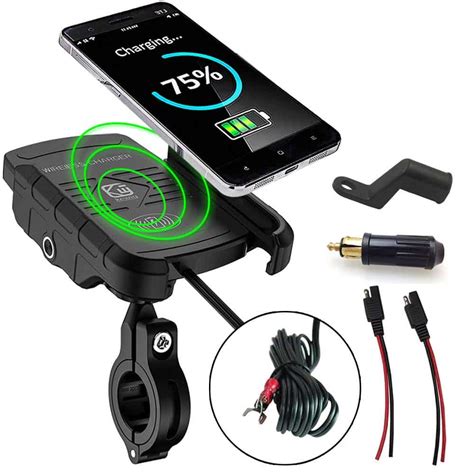 Top 10 Best Motorcycle Phone Mounts with Charger in 2024 Reviews