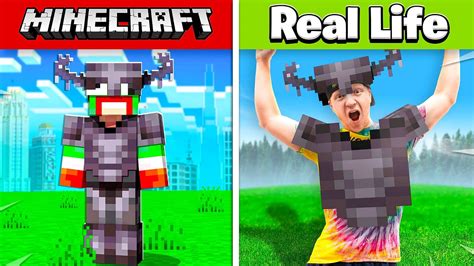 Testing 7 Ways To Play Minecraft In Real Life - YouTube