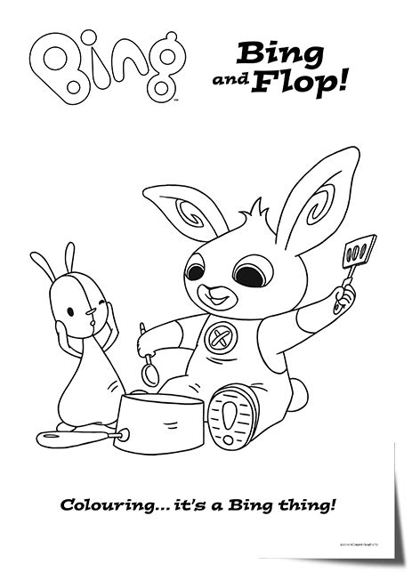 Cbeebies - Free Colouring Pages