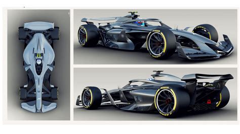 2021 F1 car design proposals focus on aerodynamics for better racing