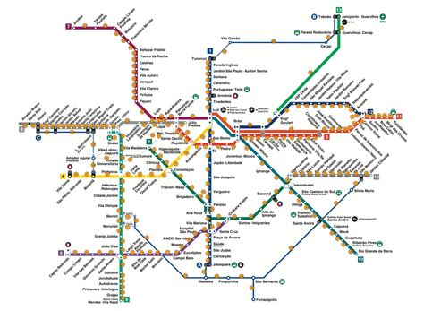 Walking times between Sao Paulo metro stations – Babak Fakhamzadeh