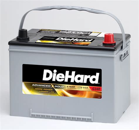 DieHard Gold AGM Automotive Battery - Group Size EP-34R (Price with Exchange)