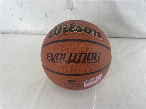 Used Wilson Evolution Size 7 Nfhs Indoor Game Ball Basketball - Near ...