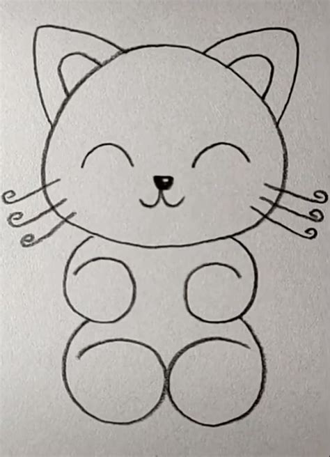 [100+ New] Cat Drawing Easy - FinetoShine