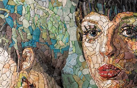 Italian American Icons: Mosaic Portraits - Exhibitions - Marin Museum of Contemporary Art