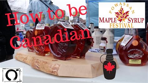 How to be Canadian? Attend a Maple Syrup Festival - YouTube