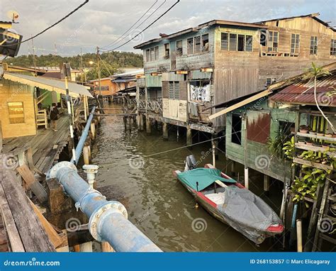 Kampong Ayer Floating Village Brunei Darussalam Stock Image - Image of ...