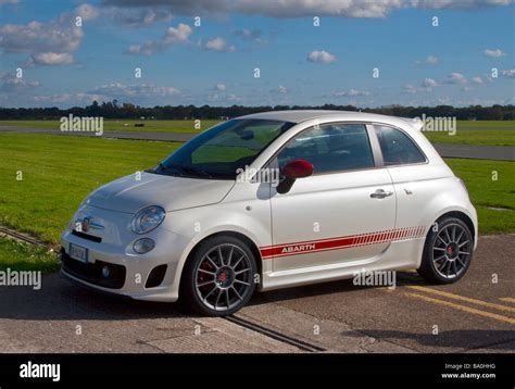 New Fiat 500 Abarth Stock Photo - Alamy