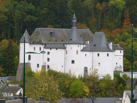 Clervaux Castle in Clervaux Luxembourg. Luxembourg, Belgium, October ...