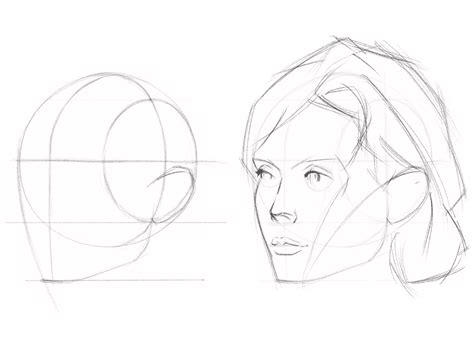 Loomis Method: Draw a Head From Any Angle