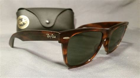 Vintage 80's Ray Ban Wayfarer II Tortoise Shell Sunglasses L1725 WSAS #fashion #clothing ...