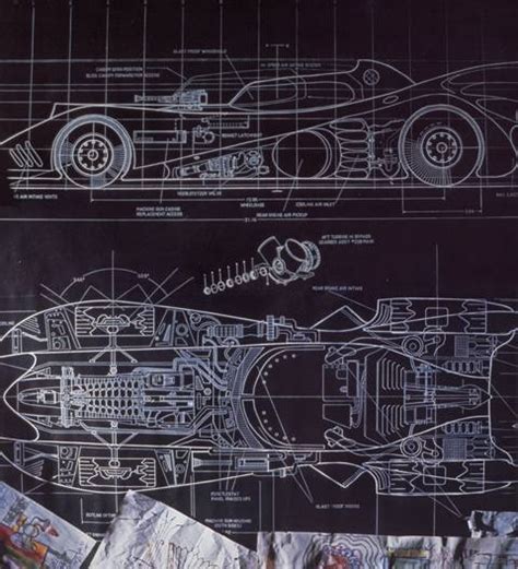 Batmobile blueprints | Batman Anthology Wiki | FANDOM powered by Wikia