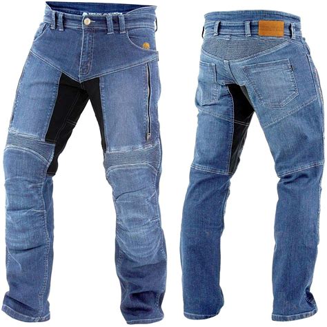 Trilobite Parado Dupont Kevlar Jeans // Motorradjeans // inkl. Protektoren - blau: Amazon.de ...