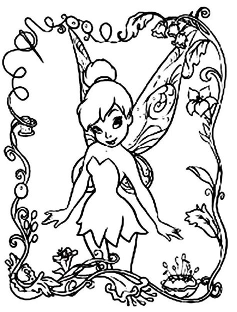 Pin en Disney's Fairies Coloring Fairies