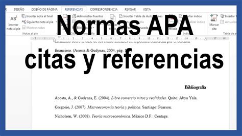 Que Es Una Cita Bibliografica Segun Normas Apa - centros de salud ...