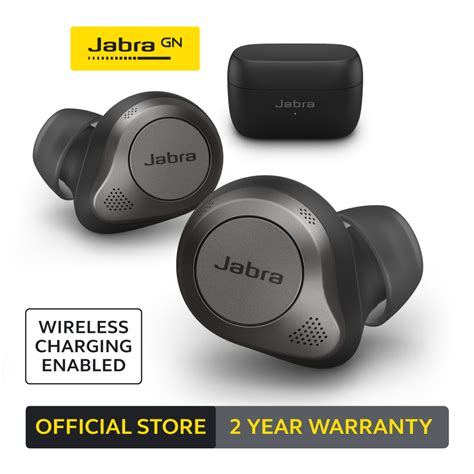 Jual Jabra Elite 85t True Wireless Earbuds With Jabra ANC - Titanium ...