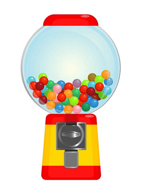 Gumball Machine Clipart Free - ClipartLib