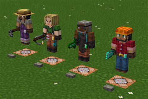 Minecraft Player Villager Models mod 2021 download