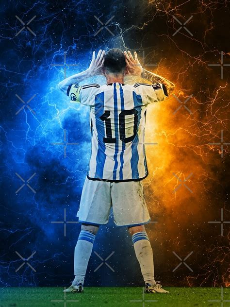 LIONEL MESSI CELEBRATION Premium Matte Vertical Poster sold by Christian Pedersen | SKU 41482038 ...