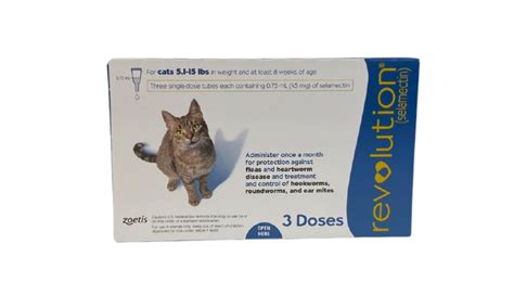 Revolution For Cats 2.6 - 7.5 kg (Blue) - Horizon Life