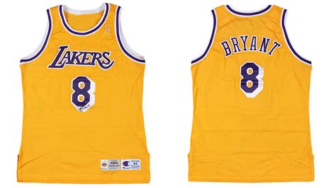 Kobe Bryant's $3.69M Rookie Jersey Is Now the Most Expensive Ever Sold