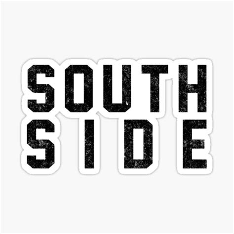 "South Side vintage" Sticker for Sale by Primotees | Redbubble