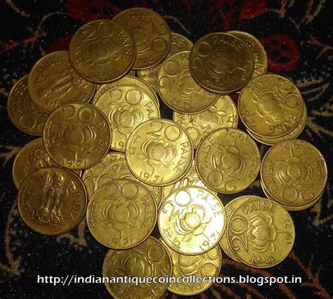 Rare India COins: Lotus 20 paise | Valuable Coin of india | Republic ...