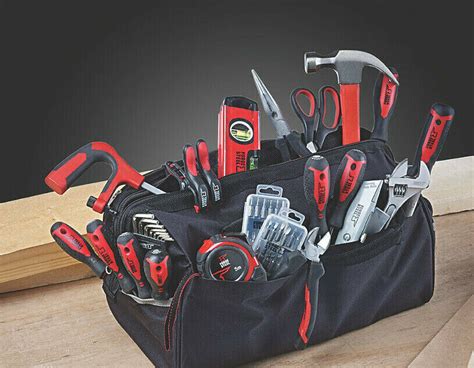 forge Steel Hand Tool Kit 55 Piece Set Incude Carry Case Diy Builders Heavy Duty | in Chatham ...