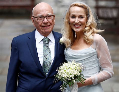 Jerry Hall files for divorce from Rupert Murdoch