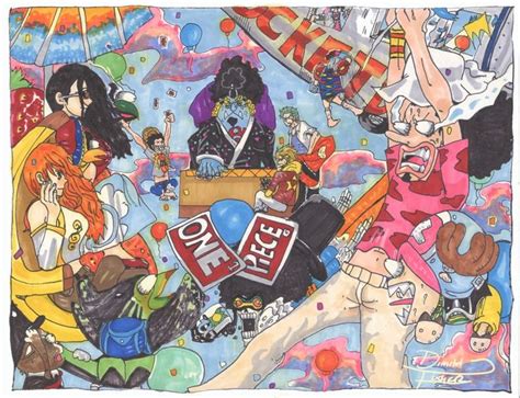 Pin by Brittany C. on Straw Hat Pirates (with Jinbei) | One piece crew, Anime wallpaper, Anime