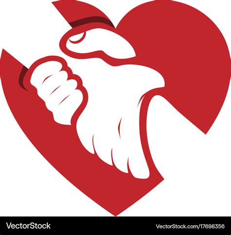 Love care Royalty Free Vector Image - VectorStock