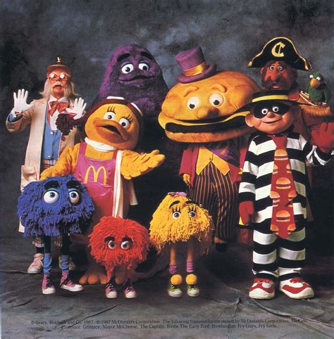 Original Ronald Mcdonald Characters