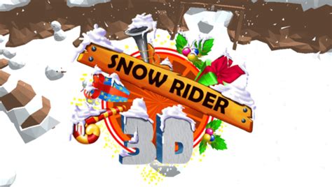 Snow Rider 3d 🕹️ Play Now on GamePix