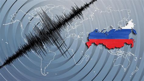 Premium Photo | Seismic activity earthquake russia map richter scale