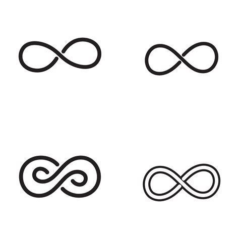 Infinity logo and symbol Design Vector 2513082 Vector Art at Vecteezy