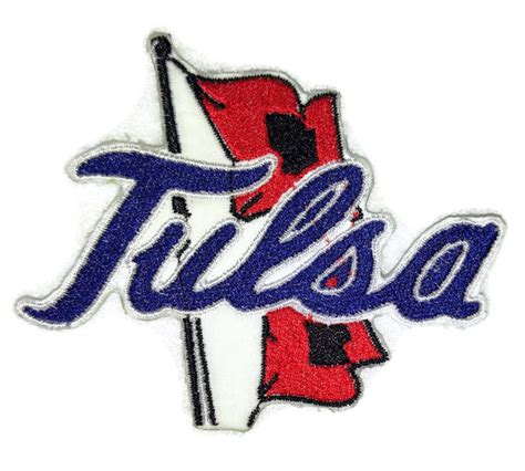 Tulsa Golden Hurricane Logo Iron On Patch - Beyond Vision Mall