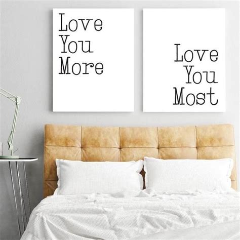 Love You More Love You Most Wall Art Print Motivational Wall | Etsy in 2021 | Minimalist decor ...