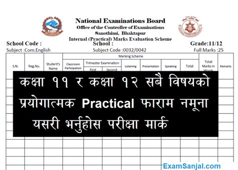 Nios Class 12 Marks Sheet